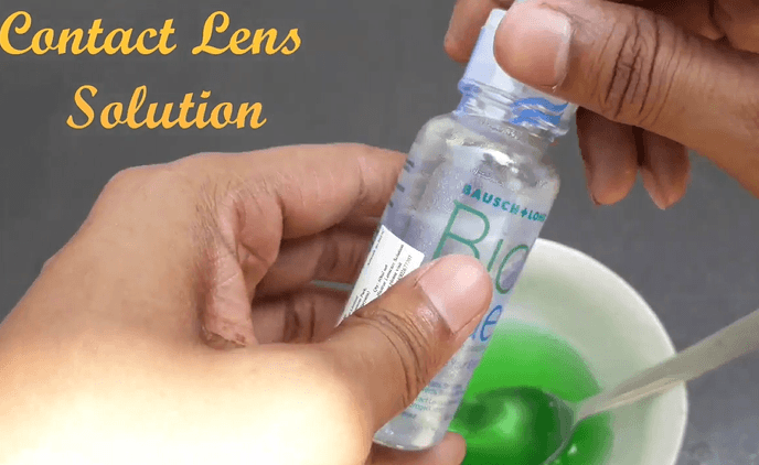 Make Slime With Contact Solution