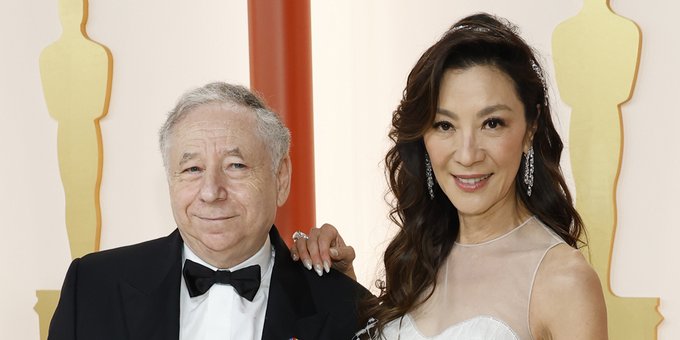 Jean Todt and Michelle Yeoh