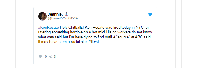 What Ken Rosato Said on Hot Mic That Led to His Firing from ABC 7