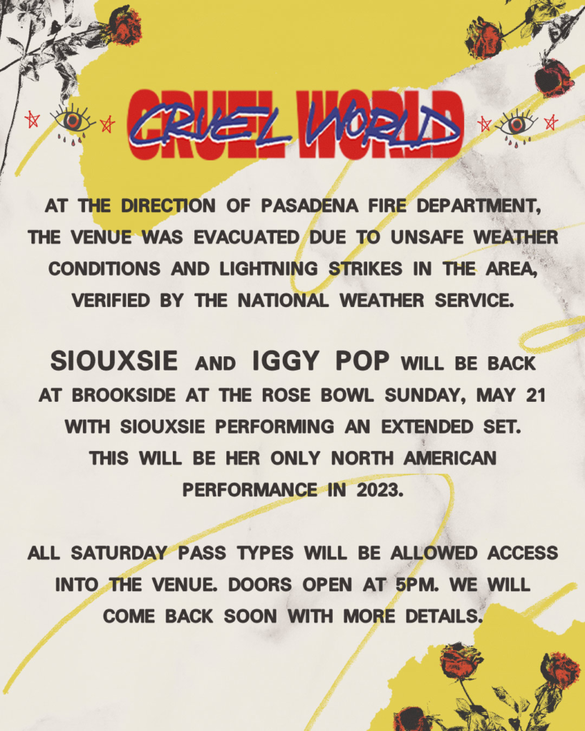 What Happened To The Cruel World Music Festival? Why Is It Postponed?