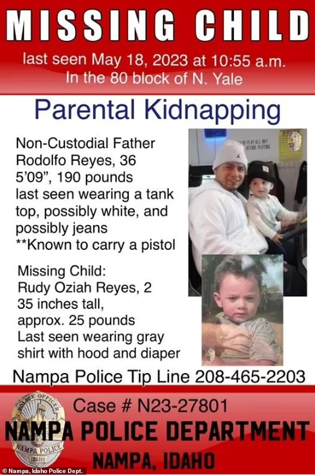 Nampa, Idaho Amber Alert: Missing Toddler Found Safe, Father Remains at Large