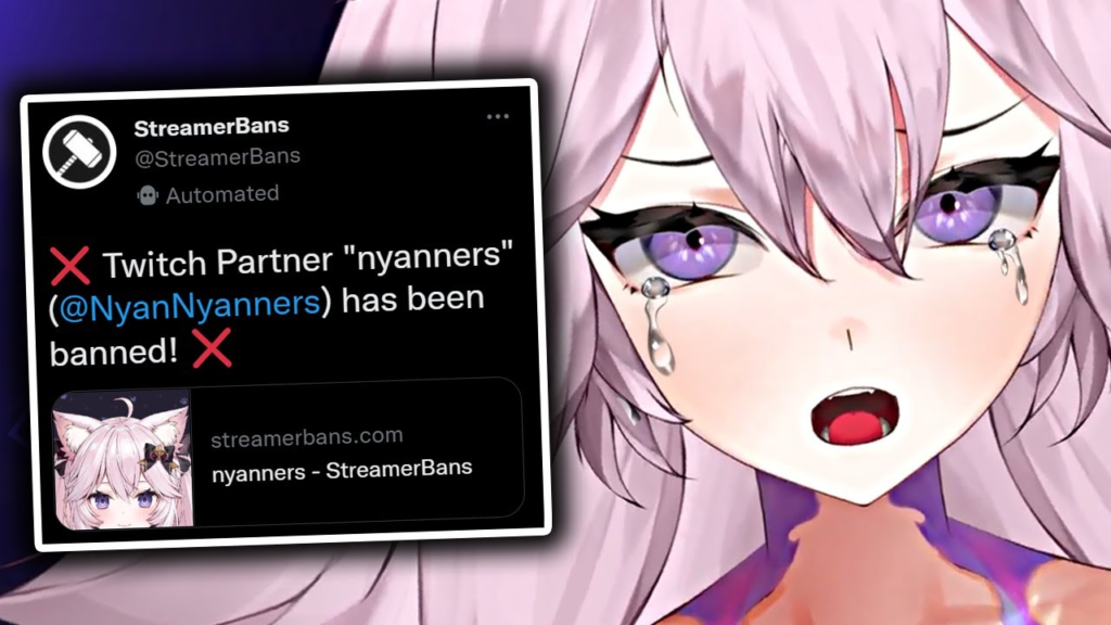 Why Was VTuber Nyanners Banned From Twitch? Reason Behind it